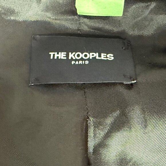 The Kooples Gray Wool Two-Button Blazer Men's Size 50 Double Vent - Picture 6 of 12